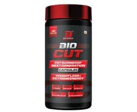 Bio Cut Fat Burner | L- Carnitine, Garcinia Cambogia, Green Tea, Green Coffee Bean, Acai Berry Extract Capsules (100 Count)