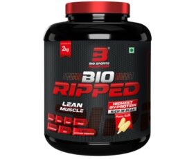 Bio Ripped Whey Protein Powder (2 KG) | Advanced Formula for Lean Muscle Gain and Weight Loss Formula